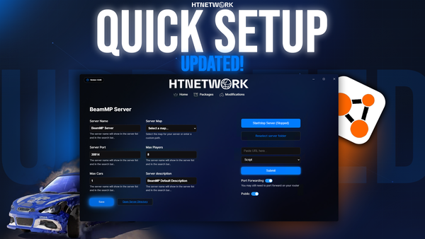 BeamMP Quick Setup – Product Update